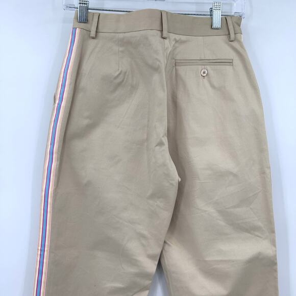 Vintage Lilly Pulitzer Chino Pants Tuxedo Side Stripe Straight Leg Womens Sz 2 - Picture 10 of 11